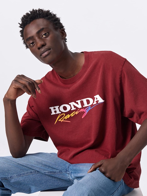 Washed Graphic T-Shirt | Honda