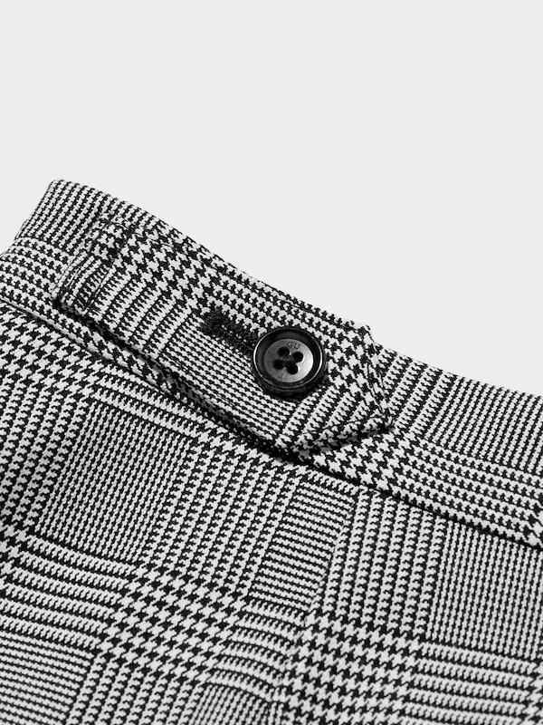 2 Piece Skirt And Pants Set Checked by rokh