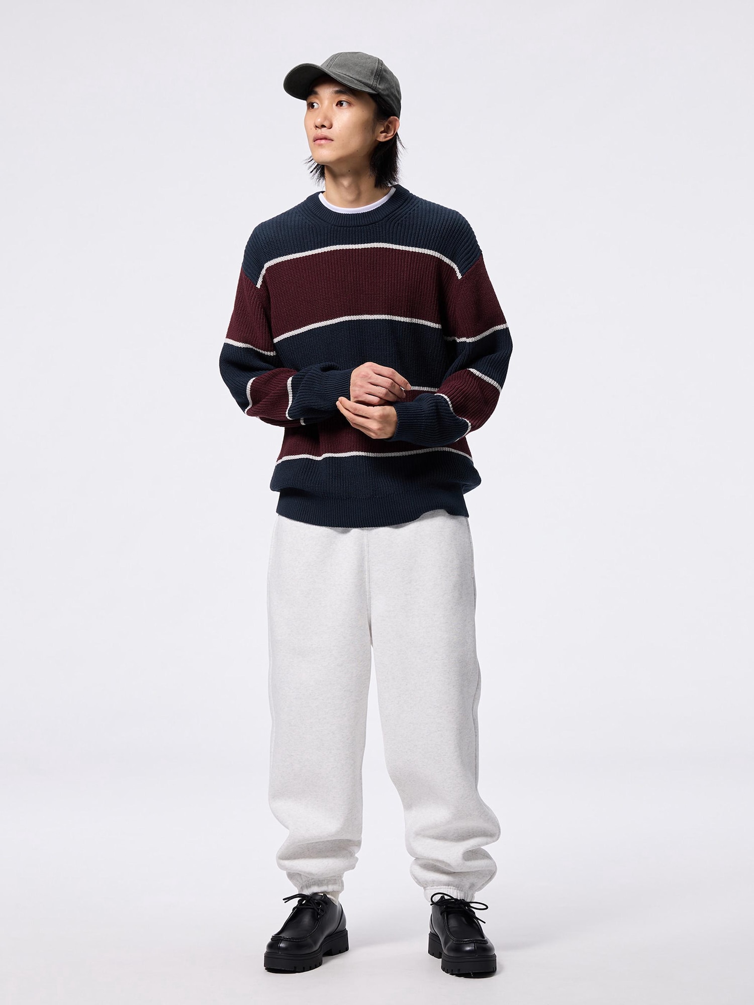 エンノイ Ennoy BORDER HOODIE SWEAT size XL