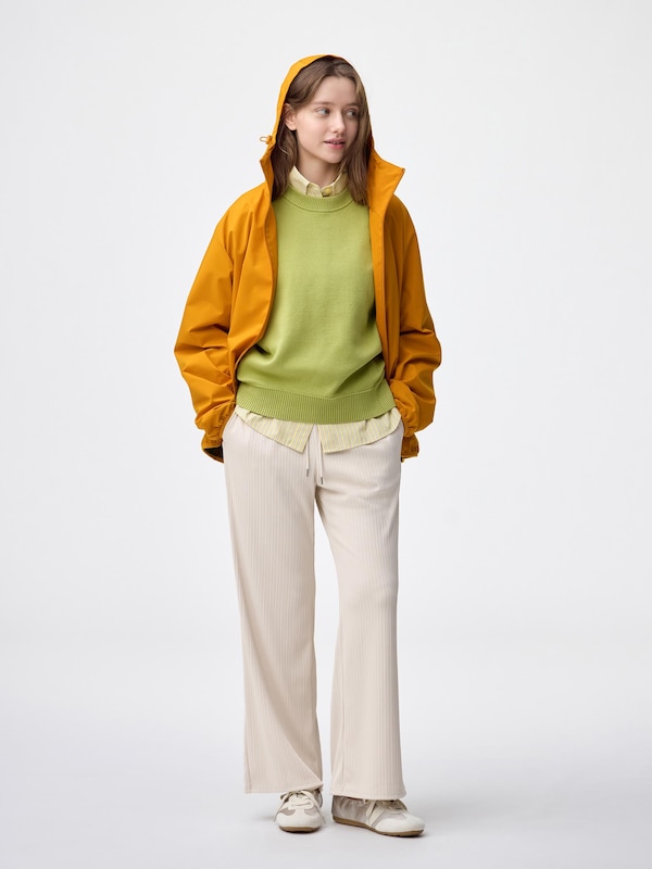 Ribbed Pull-On Pants