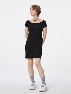 Bra-Feel Off The Shoulder Mini Dress
