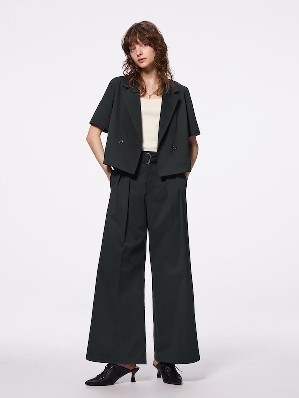 Belted Wide Pants
