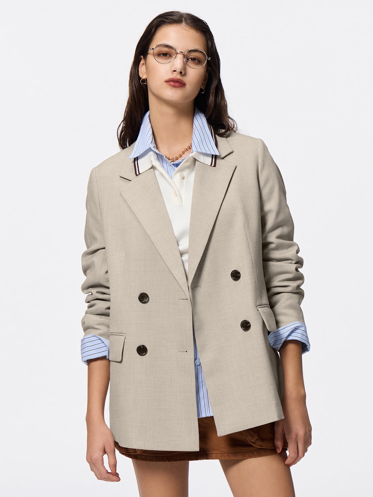 Double-Breasted Jacket | GU US