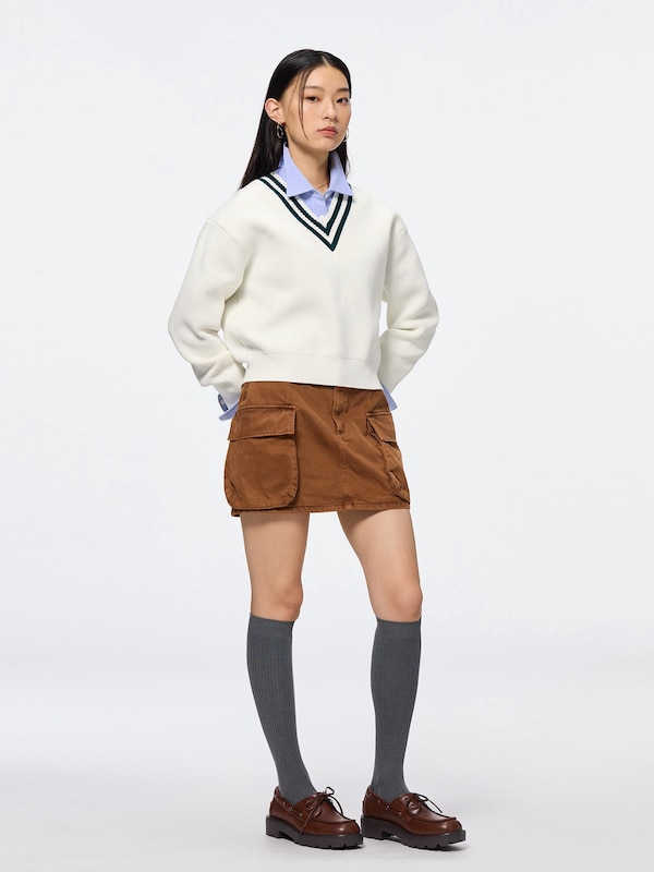 Sponge Knit Tilden Sweater
