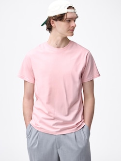 Cotton Color Crew Neck T-Shirt | Short