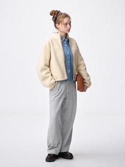 Sweat Barrel Leg Pants