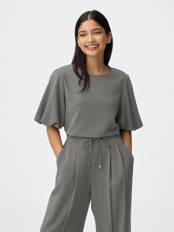 Bubble Sleeve Blouse | HalfSlv