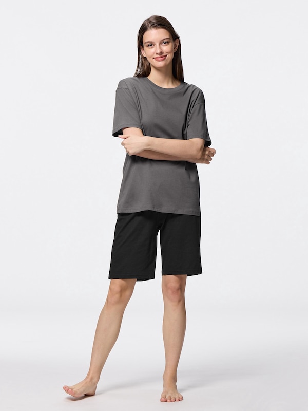 Cotton Color Lounge Set | Short