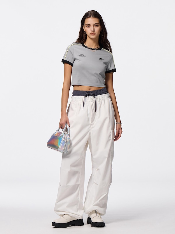 Graphic Cropped T-Shirt | Gran Turismo