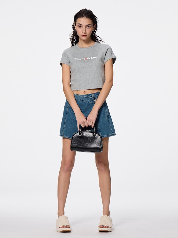 Graphic Cropped T-Shirt | MUSEUM OF ICE CREAM