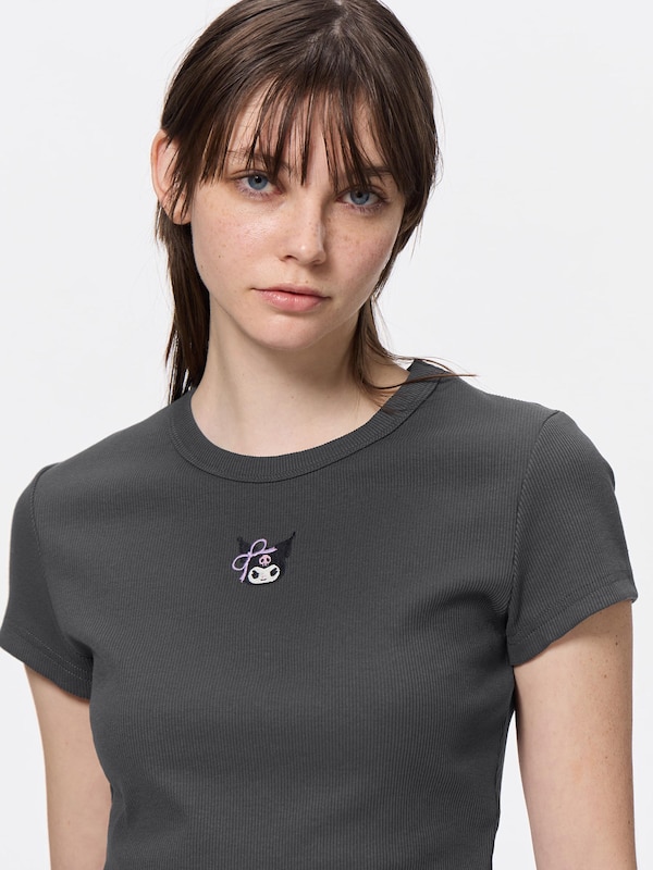 Graphic Cropped T-Shirt | Sanrio characters