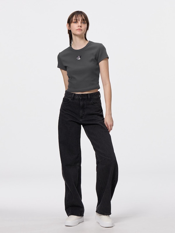 Graphic Cropped T-Shirt | Sanrio characters