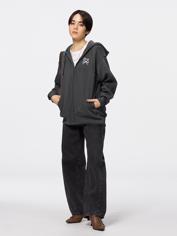 Sweat Oversized Full-Zip Hoodie | Sanrio characters