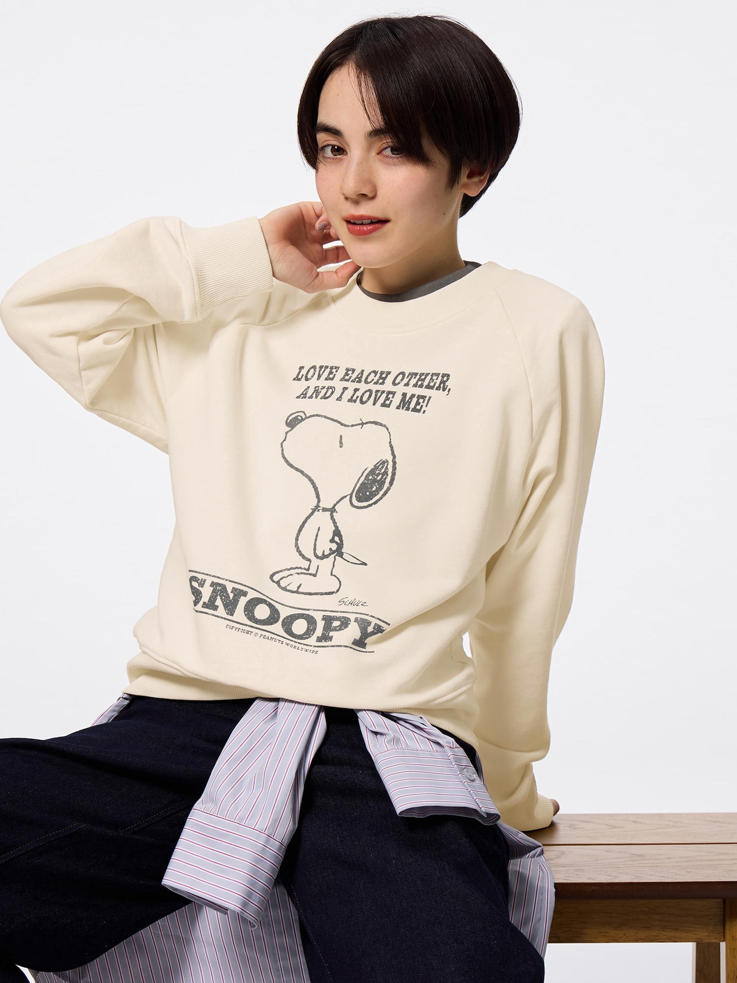 楽天市場】スヌーピー スウェット SNOOPY プリント トレーナー