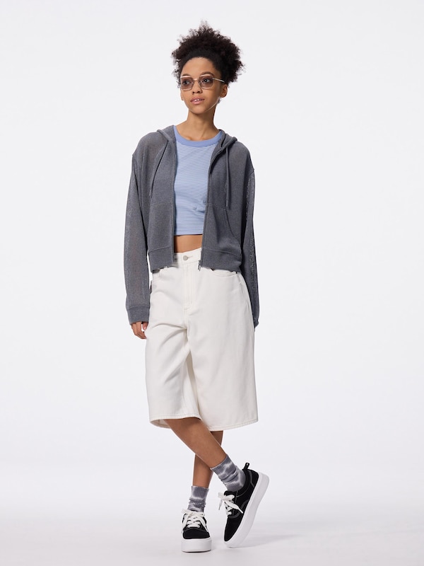 Loop Yarn Full-Zip Hoodie