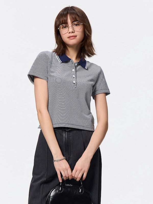 Lined Striped Polo Shirt | Shirt