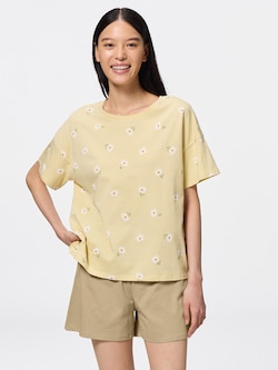 Cotton Color Lounge Set | Short | Flower