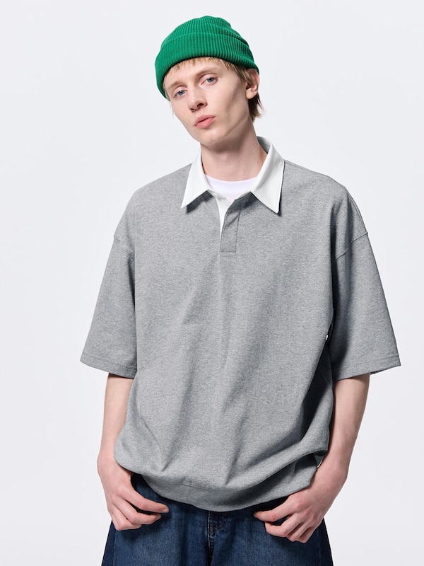 Sweat Look T-Shirt | HalfSlv | Rugger
