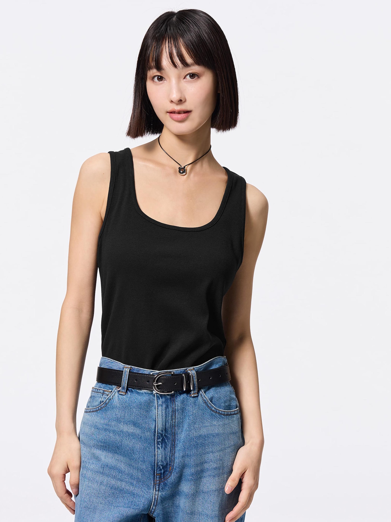 Ribbed Tank Top | GU US