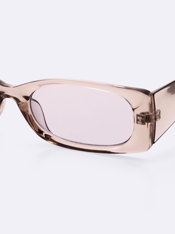 UV Protection Narrow Square Sunglasses