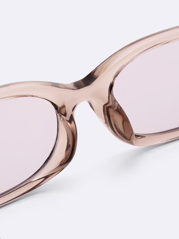 UV Protection Narrow Square Sunglasses