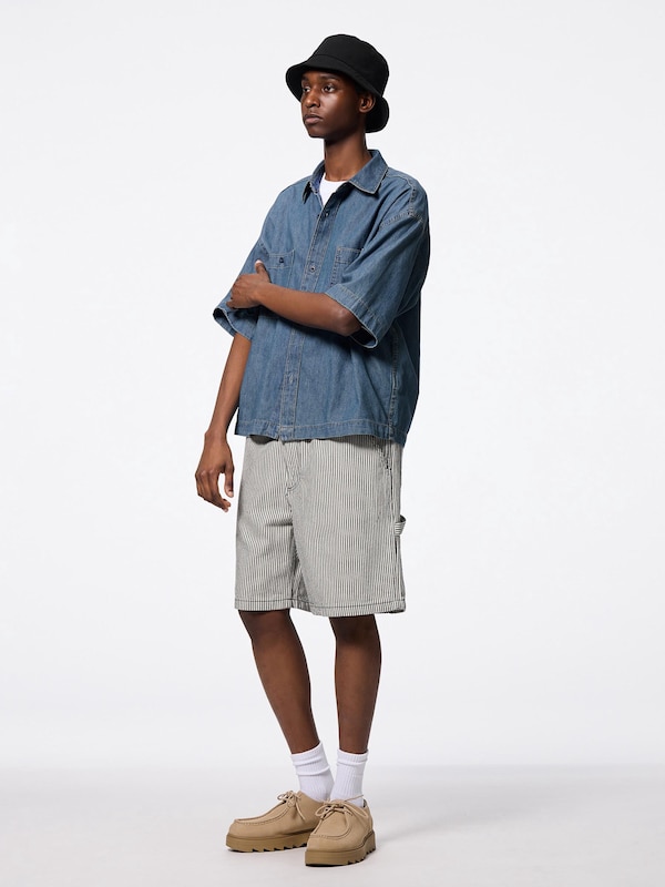 Painter Knee Length Shorts