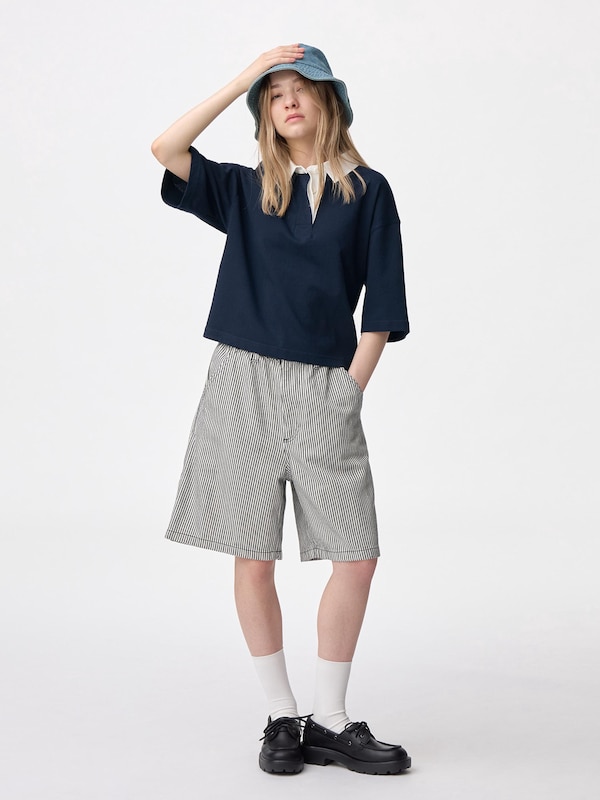 Painter Knee Length Shorts