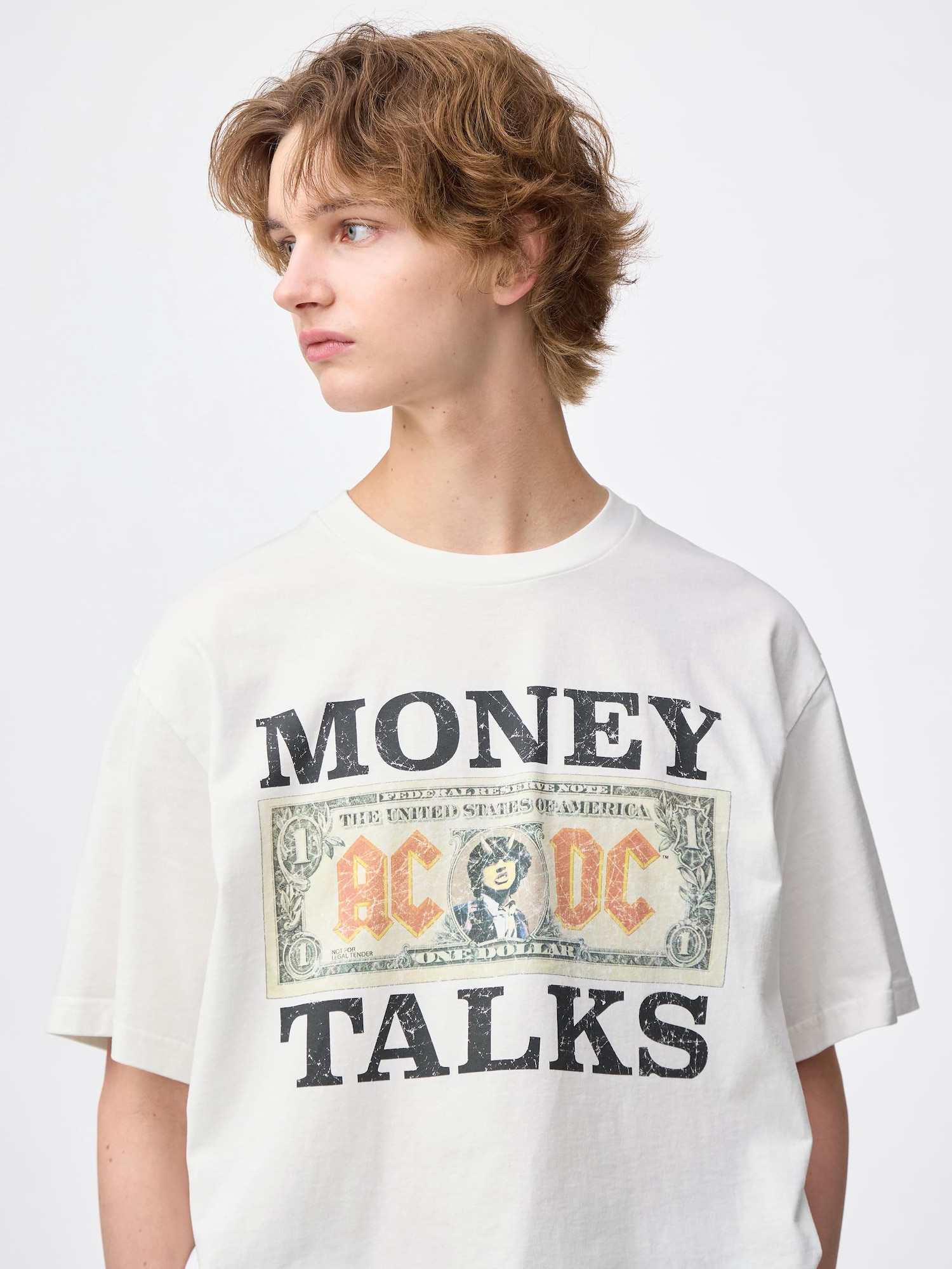 Washed Graphic T-Shirt | MUSIC | GU US