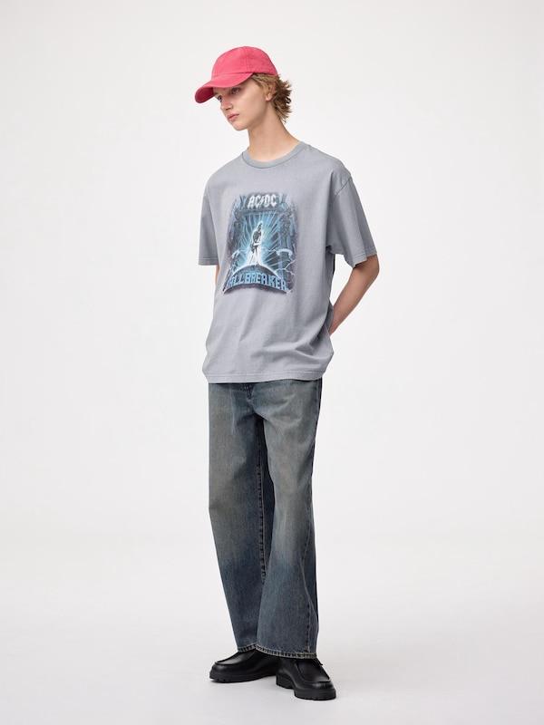 Washed Graphic T-Shirt | MUSIC