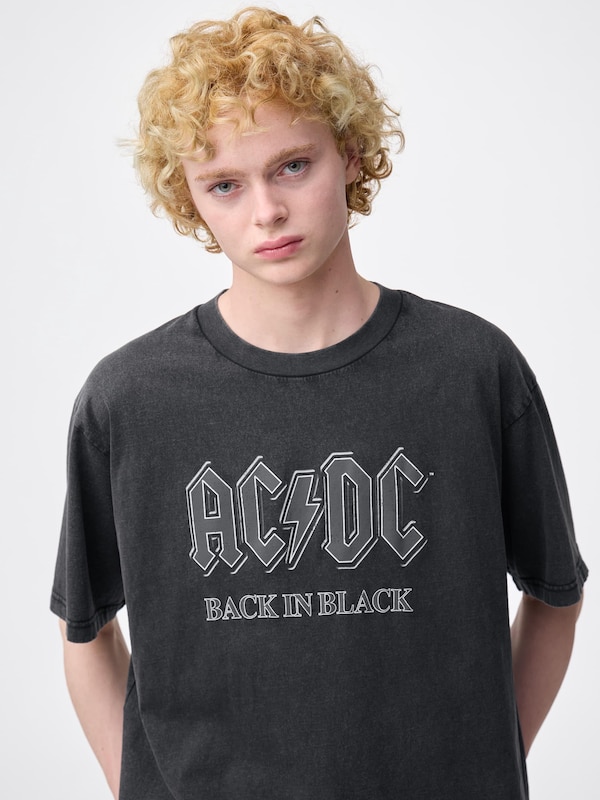 Washed Graphic T-Shirt | MUSIC