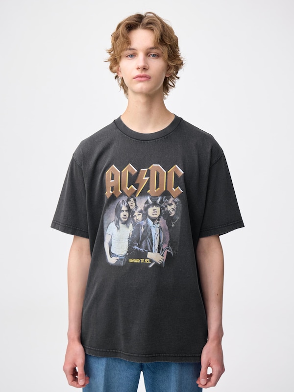 Washed Graphic T-Shirt | MUSIC