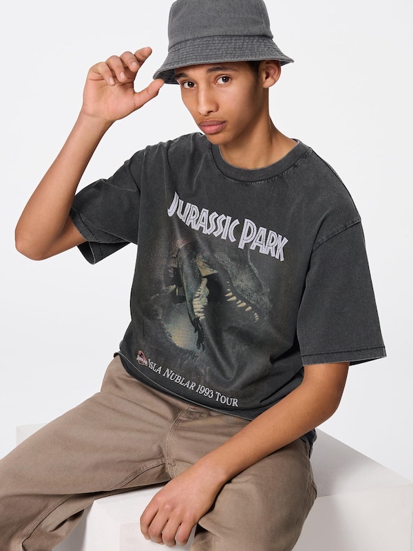 Washed Graphic T-Shirt | HalfSlv | MOVIE