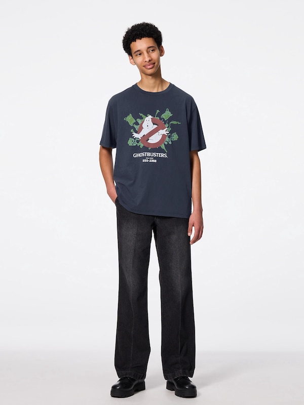 Washed Graphic T-Shirt | HalfSlv | MOVIE