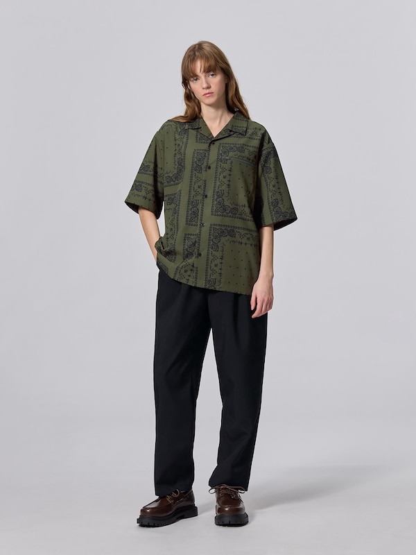 Open Collar Shirt | HalfSlv | Pattern | UNDERCOVER