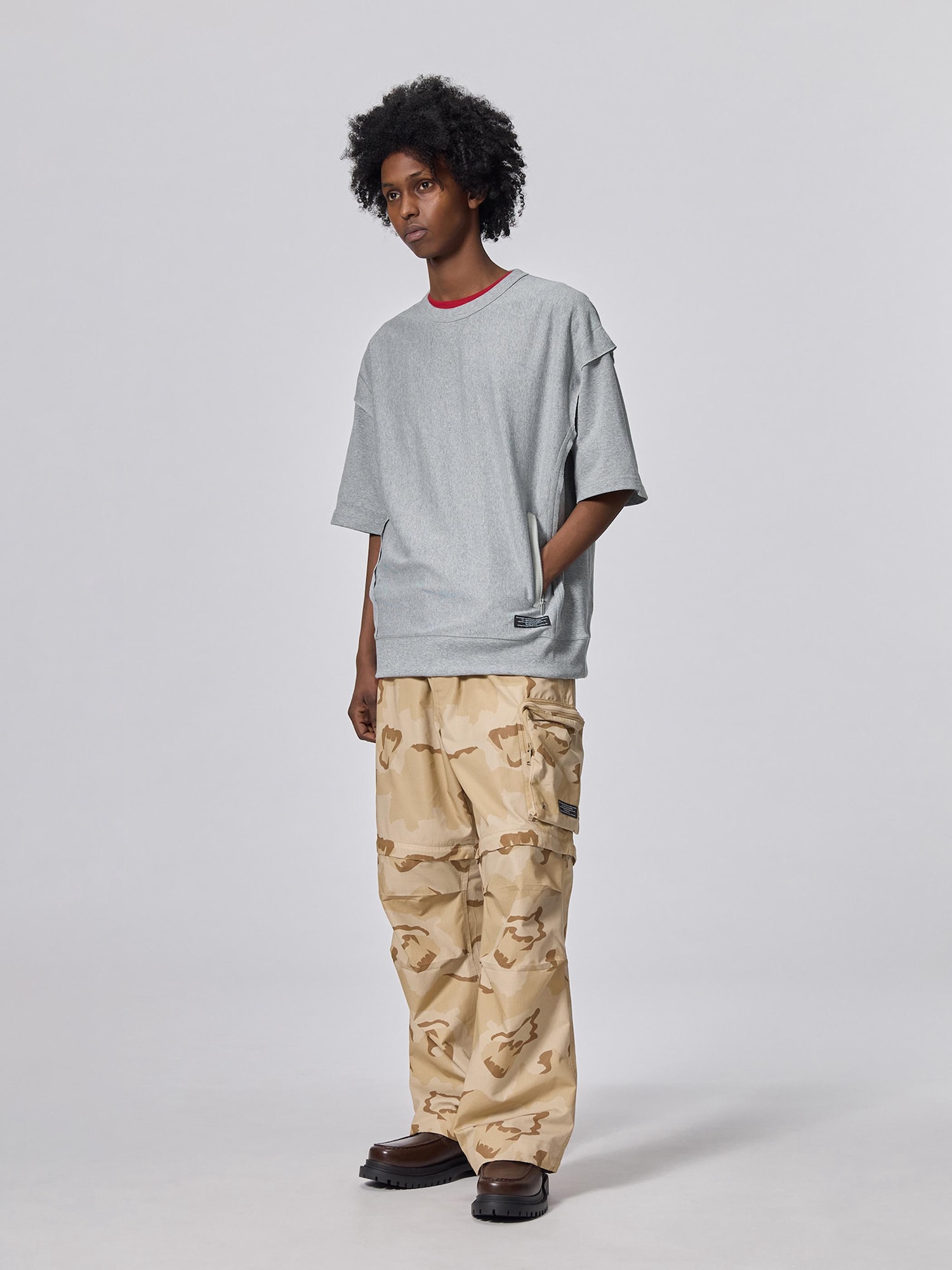 Sweat Look T-Shirt | HalfSlv | UNDERCOVER | GU US