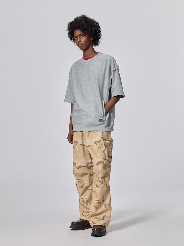 Sweat Look T-Shirt | HalfSlv | UNDERCOVER