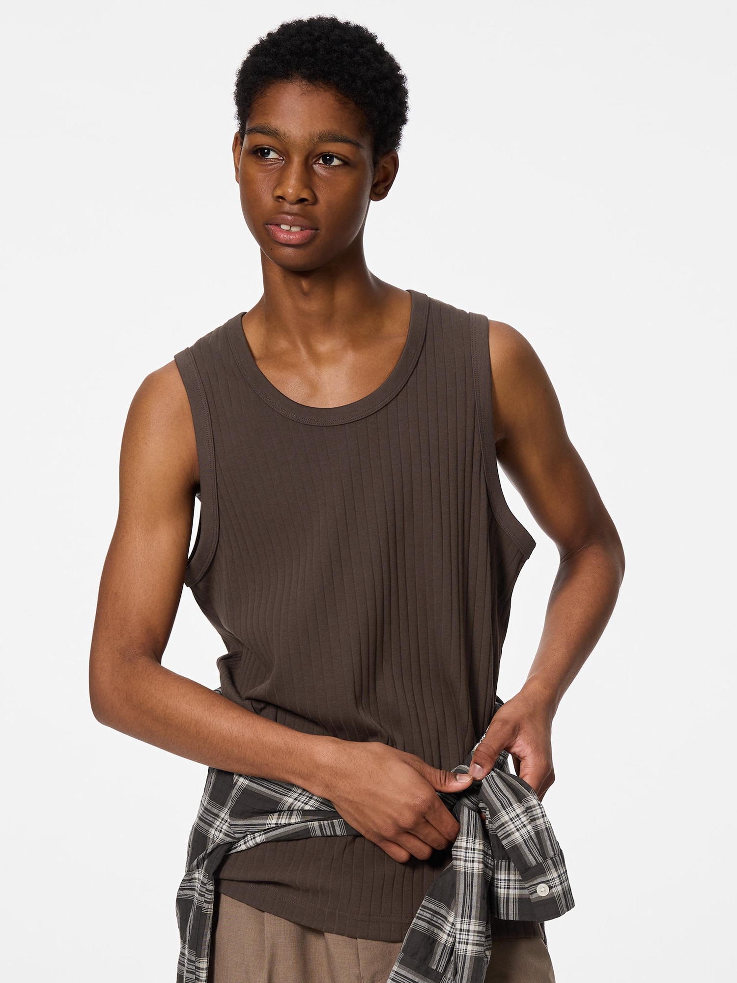 Men's Ribbed Tank Top | GU US