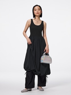W'S Bubble Hem Dress | Sleeveless