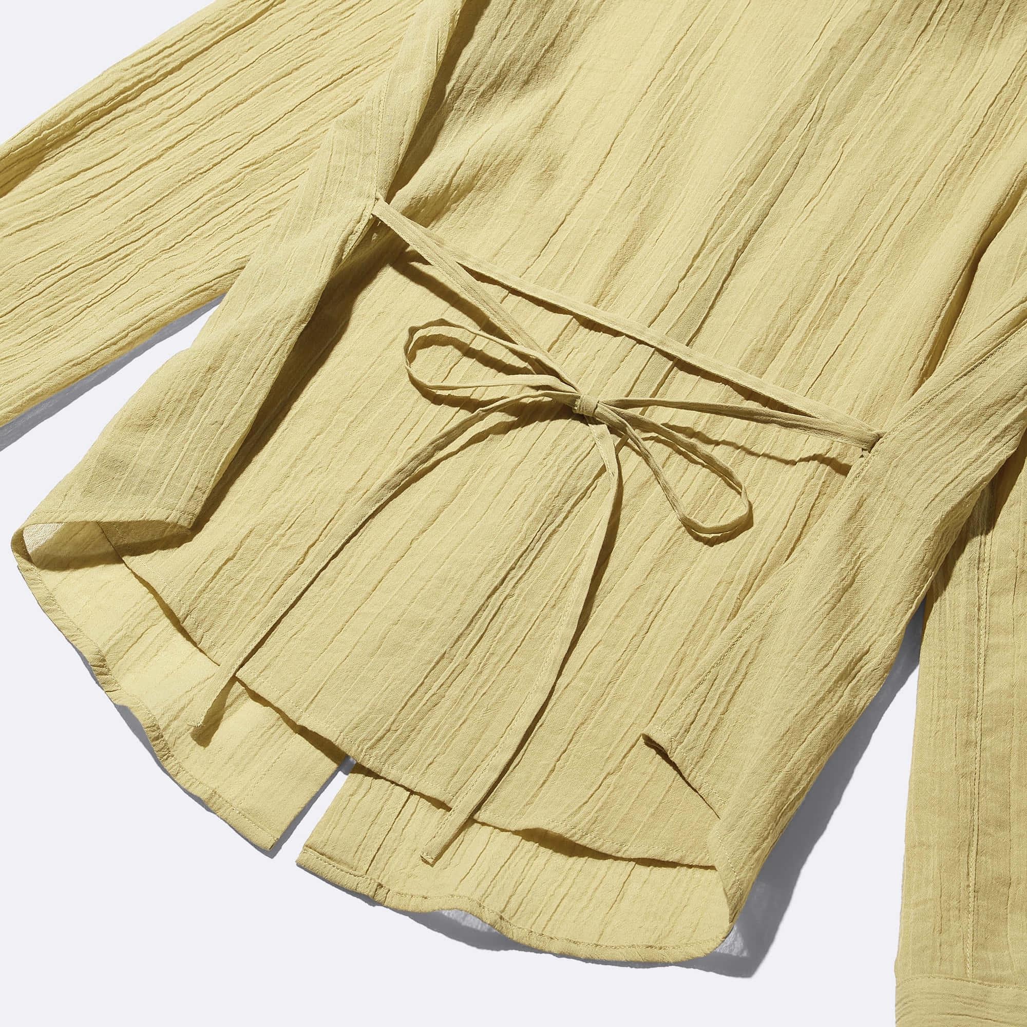 Textured Sheer Shirt | GU US