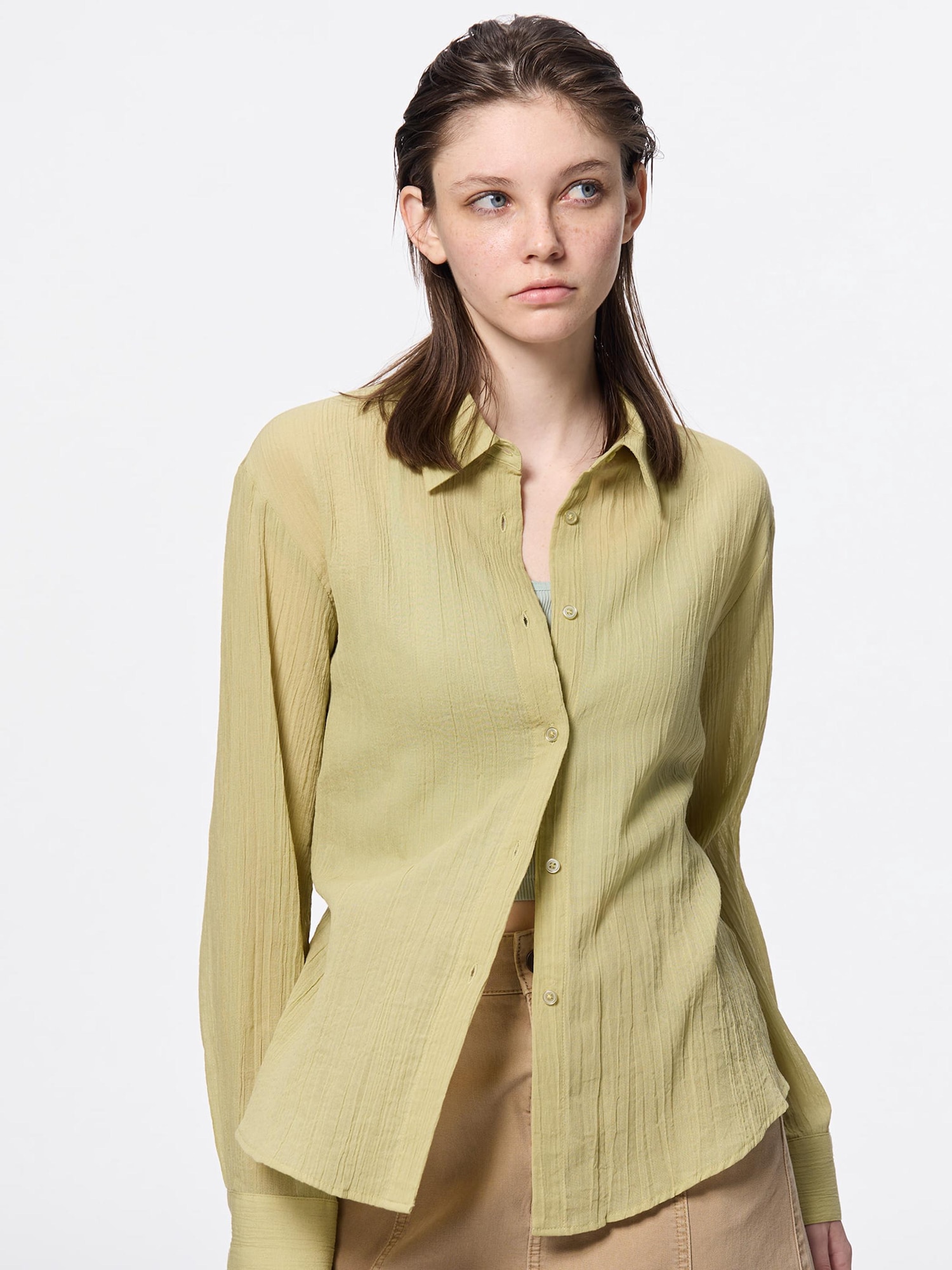 トップス L'Appartement 20AW CTN LAWN SHIRTS 1920245376.jpg?1697472542
