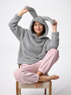 Marshmallow Feel Hoodie | Rabbit