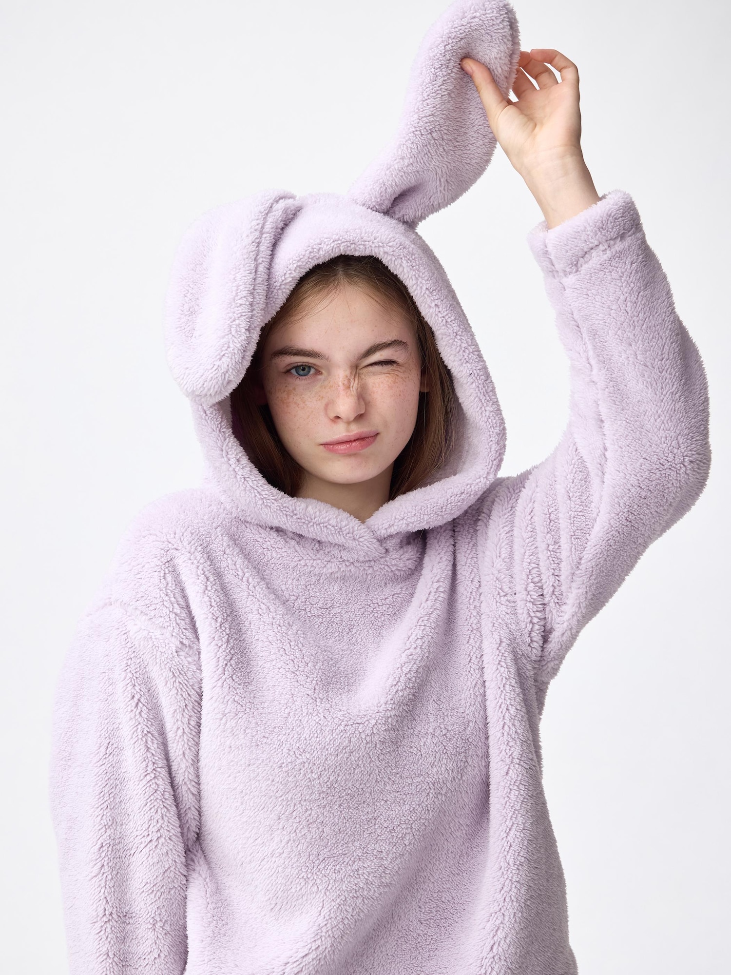 Women's Marshmallow Feel Hoodie | Rabbit | GU US