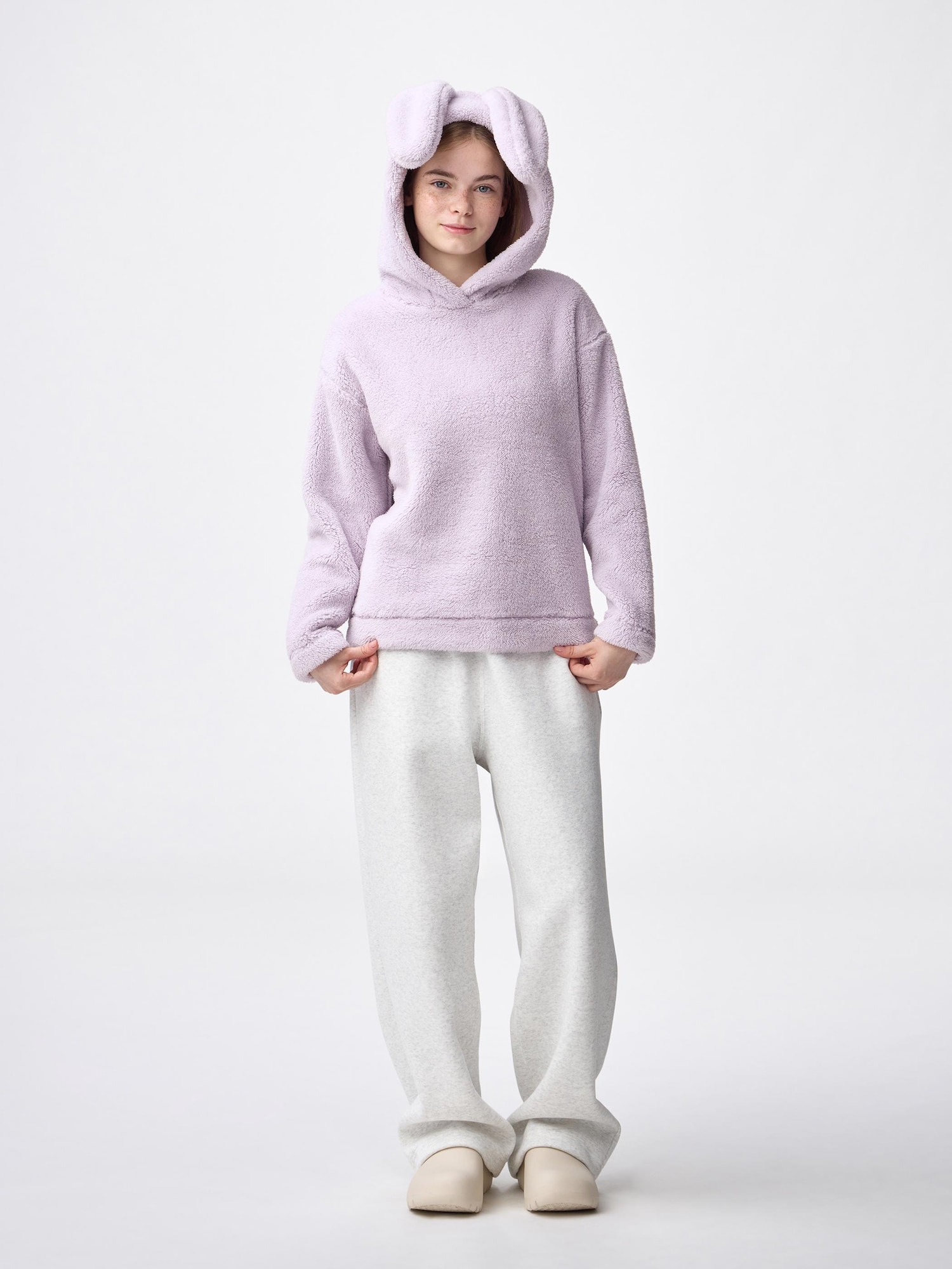Women's Marshmallow Feel Hoodie | Rabbit | GU US