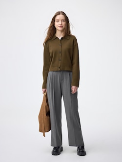 Pleated Wide Pants