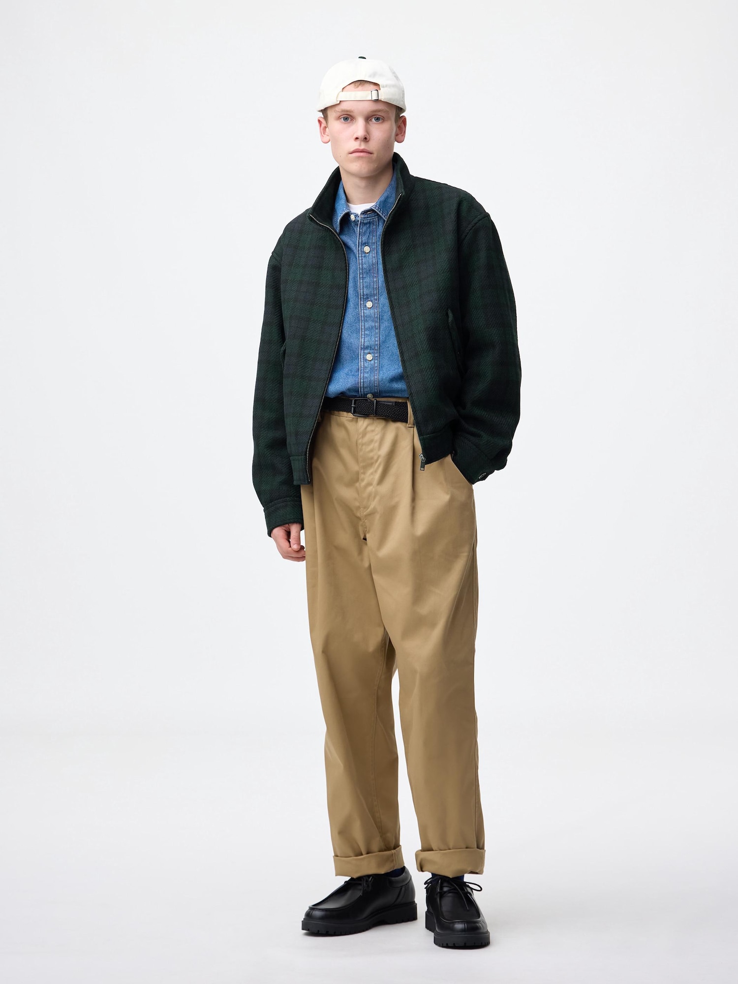 COZY MELTON Stand Zip Up Jacket | GU US