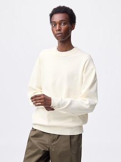 Milano Ribbed Crew Neck Sweater