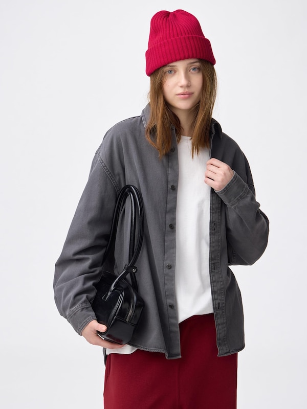 Denim Oversized Shirts