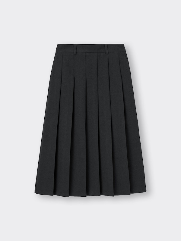 Pleated Midi Skirt