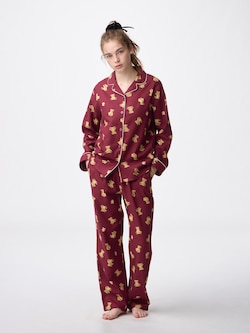 Flannel Pajamas | Long | Bear