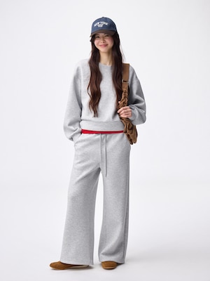 Double Face Sweat Baggy Pants